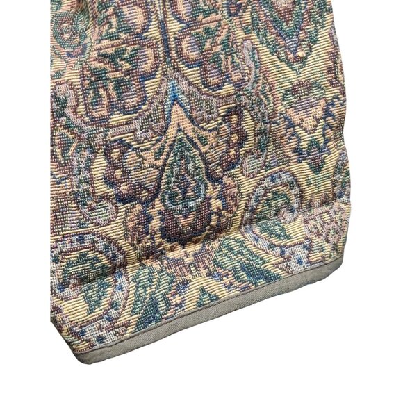 Flashback L Womens Jacket Cropped Paisley Tapestry Boho Cottagecore 90s Vintage - Picture 12 of 14